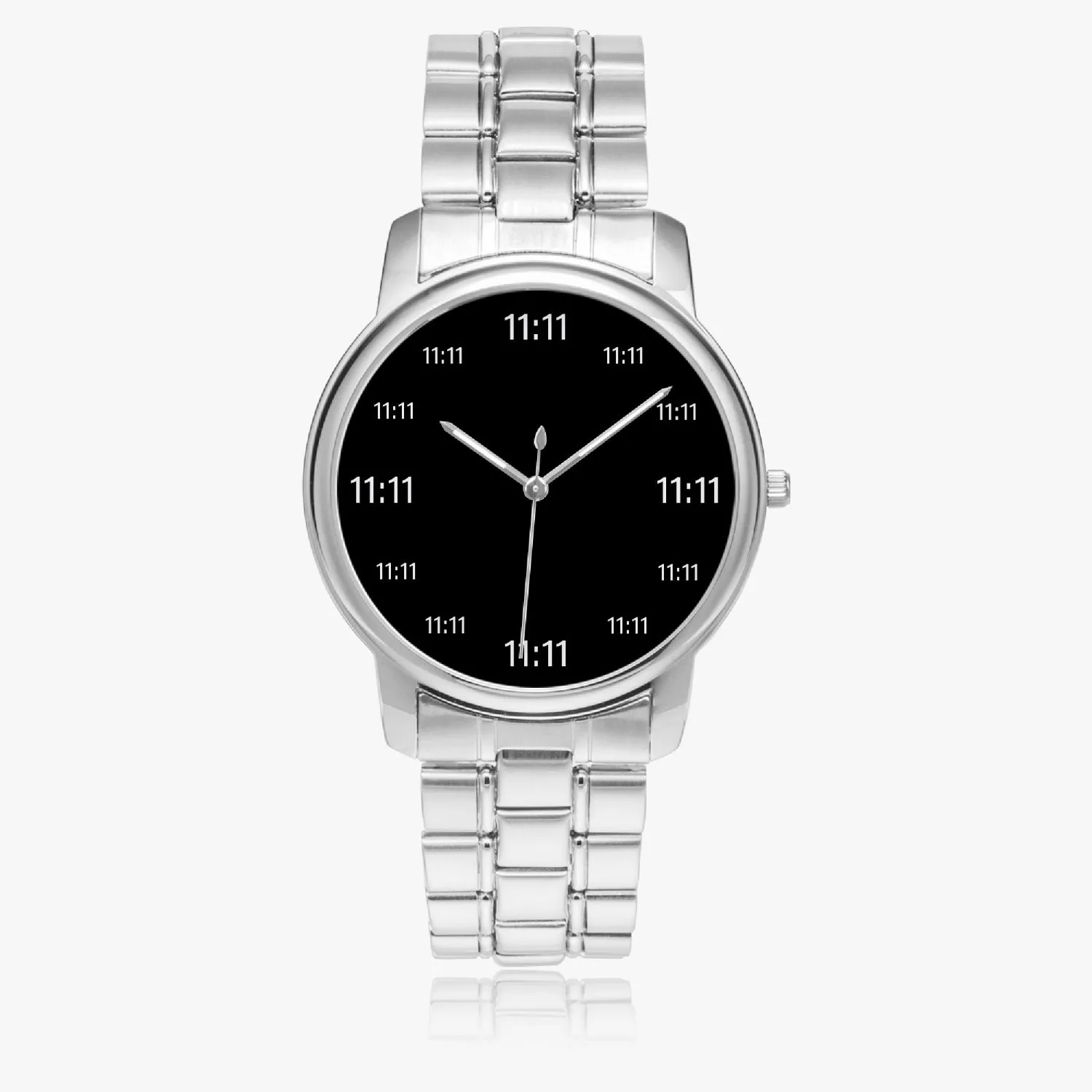 11:11 Eleven Eleven Stainless Steel Quartz Watch (40mm) | Folding Clasp