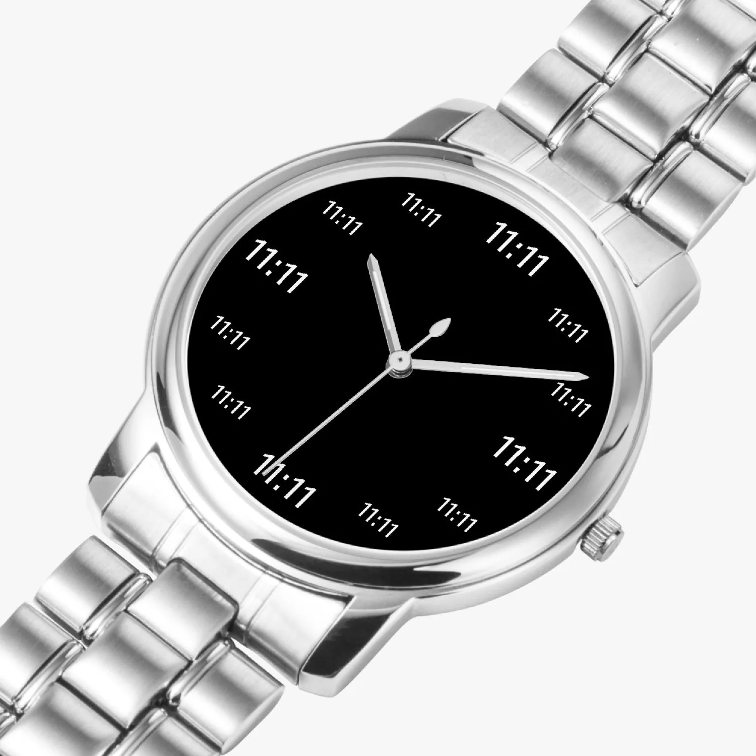 11:11 Eleven Eleven Stainless Steel Quartz Watch (40mm) | Folding Clasp