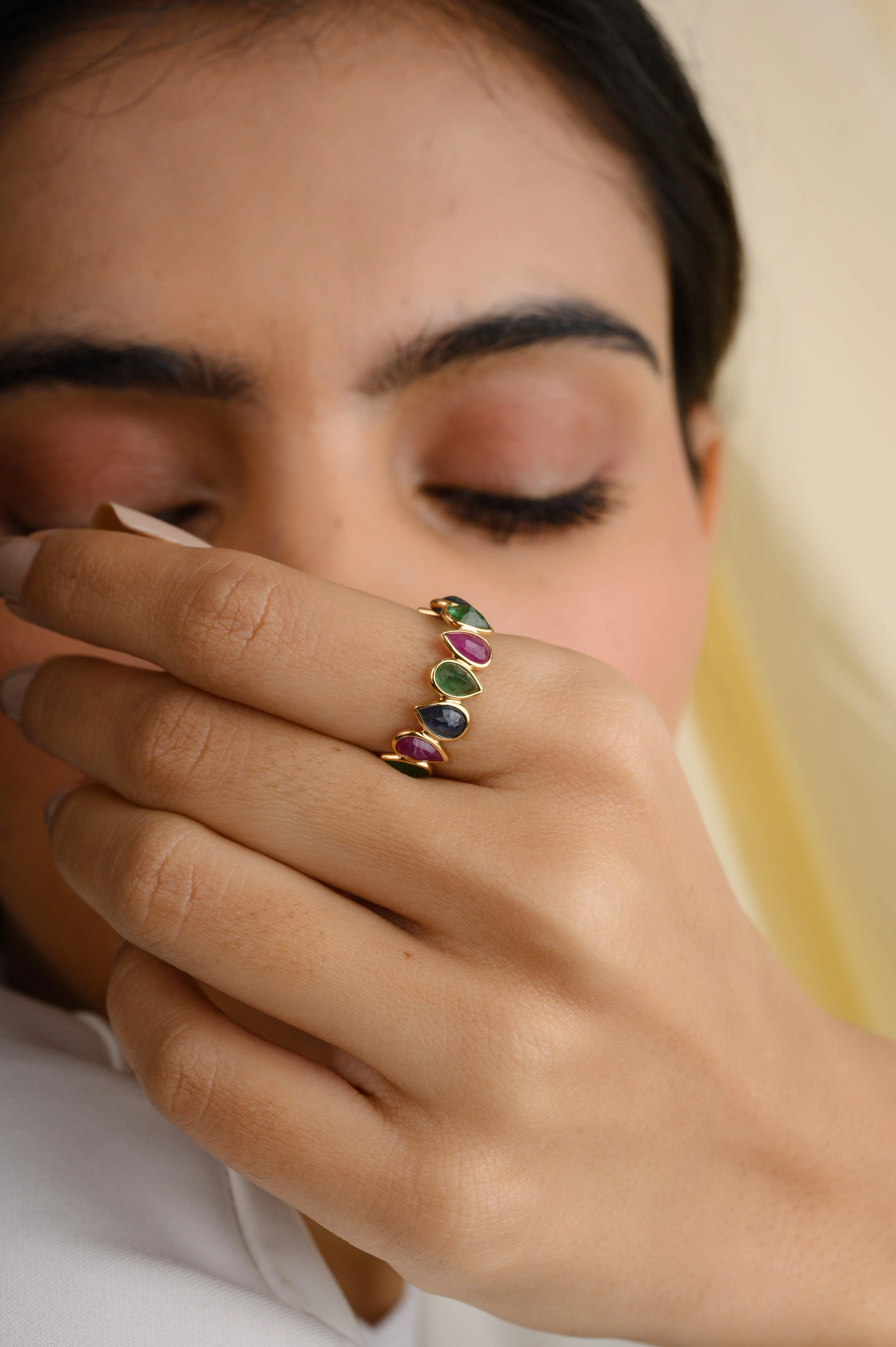 18K Gold Unique ERS Eternity Band