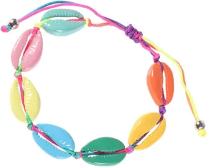 2pcs Beach Themed Jewelry for Women Sea Shell Bracelets Woven Hand Jewelry