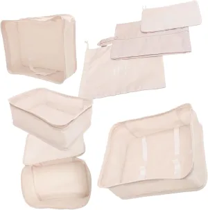 7pcs Travel Packing Cubes Set Luggage Packing Cubes for Suitcases Compression Bags for Travel Suitcase Organizer Bags