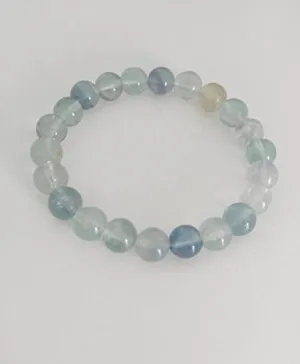 AAA   Rare Quality Green Fluorite Handmade Gemstone Bracelet, Green Fluorite Jewelry, Green Fluorite Beaded Jewelry, Chakra Beads, Chakra Jewelry 8mm Code- WAR3020