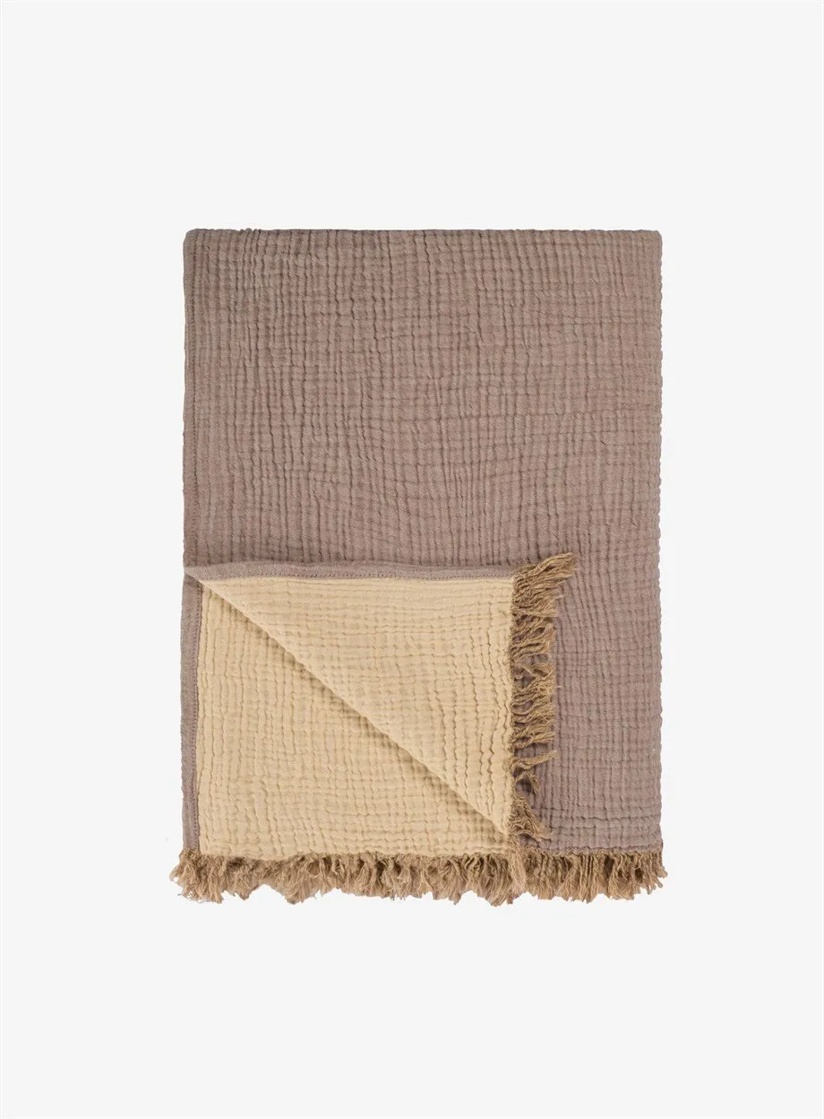 Airy Cocoon Muslin Gauze Throw