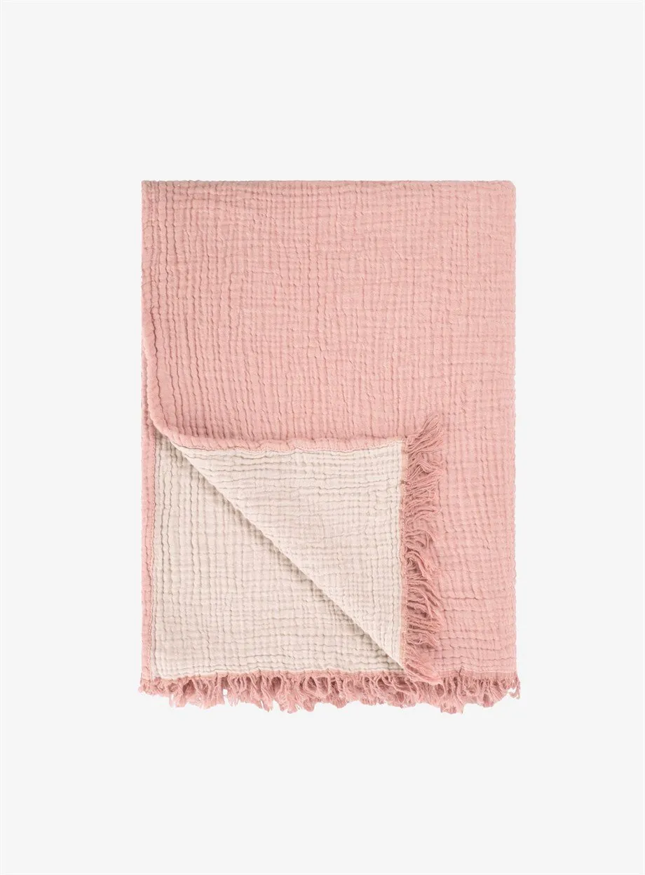 Airy Cocoon Muslin Gauze Throw