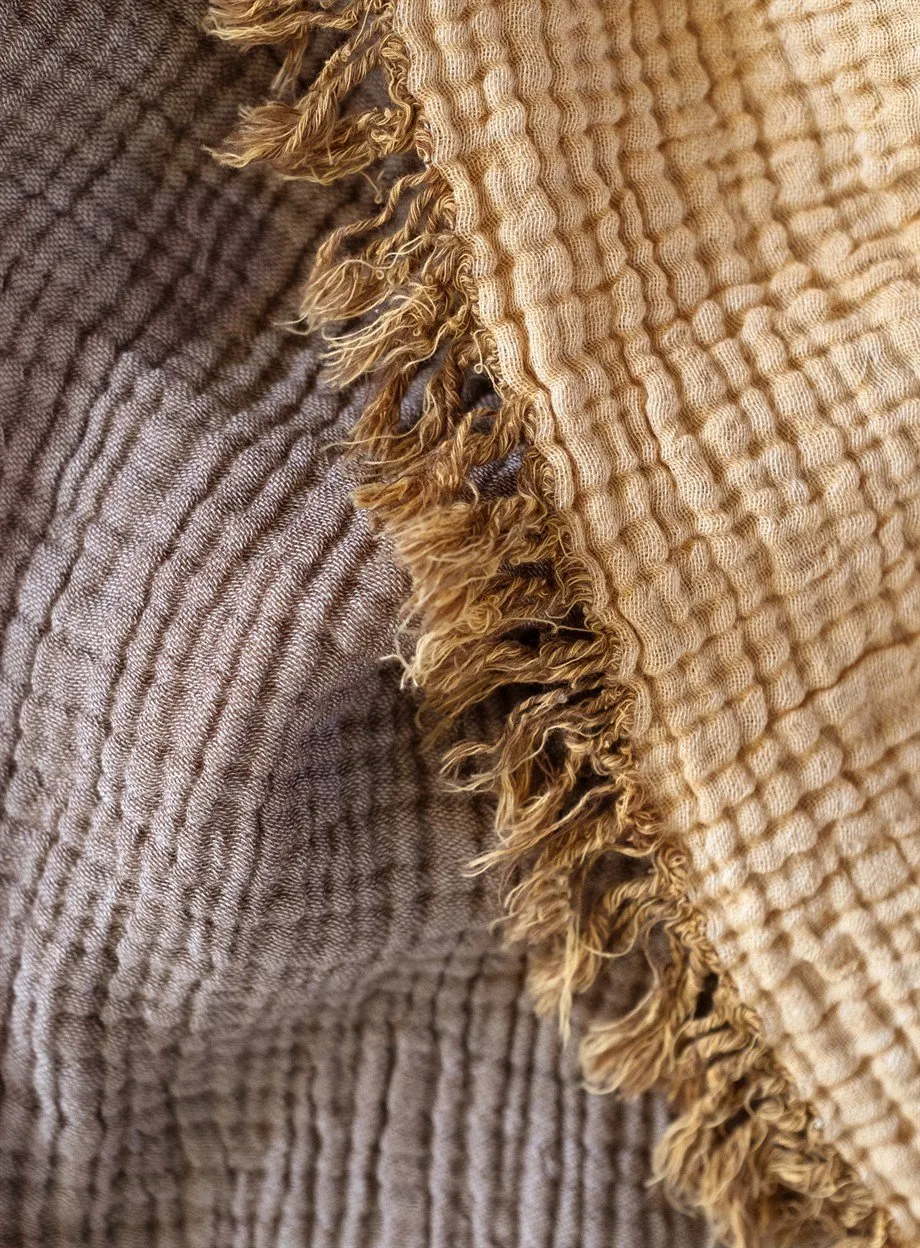 Airy Cocoon Muslin Gauze Throw