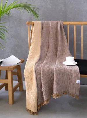 Airy Cocoon Muslin Gauze Throw