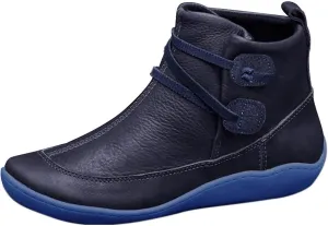 AMDBEL Black Boots For Women Ankle, Ankle Boots for Women Arch Support Womens Low Heel Fashion Lace Up Zipper Booties Slip On Fall Winter Short Booties Chelsea Boots Women Platform 2023