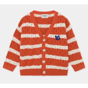 Bobo Choses Striped Knited Carigan