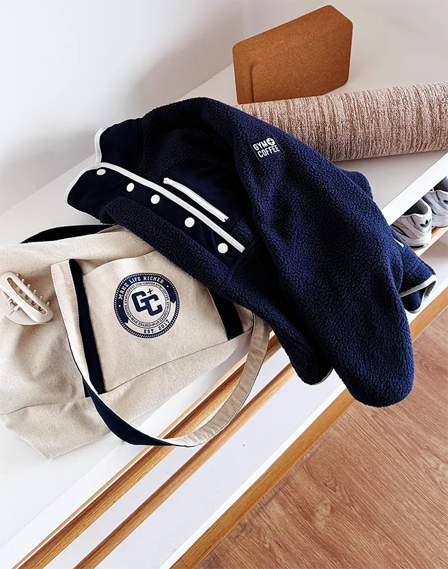 Canvas Tote Bag in Navy