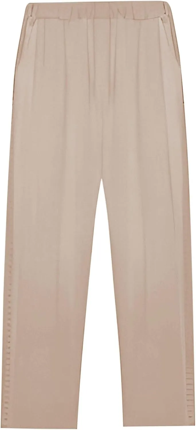 Capris Pants for Women Pants Drawstring Capri Pants with Pockets Wide Leg Cropped Pants for Women Capris Pants for