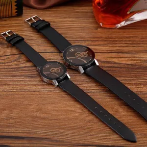 Casual Genuine Leather Belt  Men & Women Watche Minimalism Fashion Electroics Couple Watches Wristwatch 88 LXH