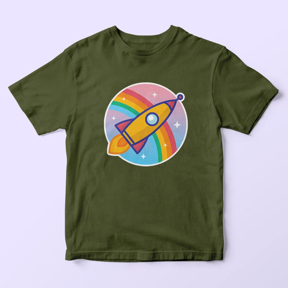 Colourful Rocket Kids T-Shirt