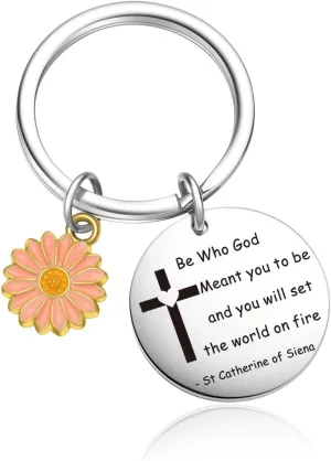Confirmation Keychain Christian Keychain Religion Jewelry Religious Keychain For Faith Lover Jewelry