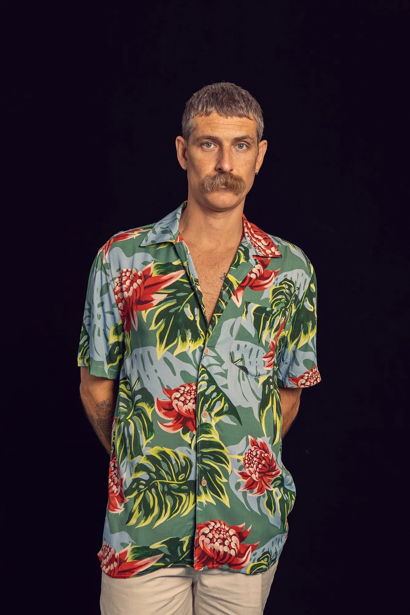 Desmond Shirt (Relaxed Fit) - Green