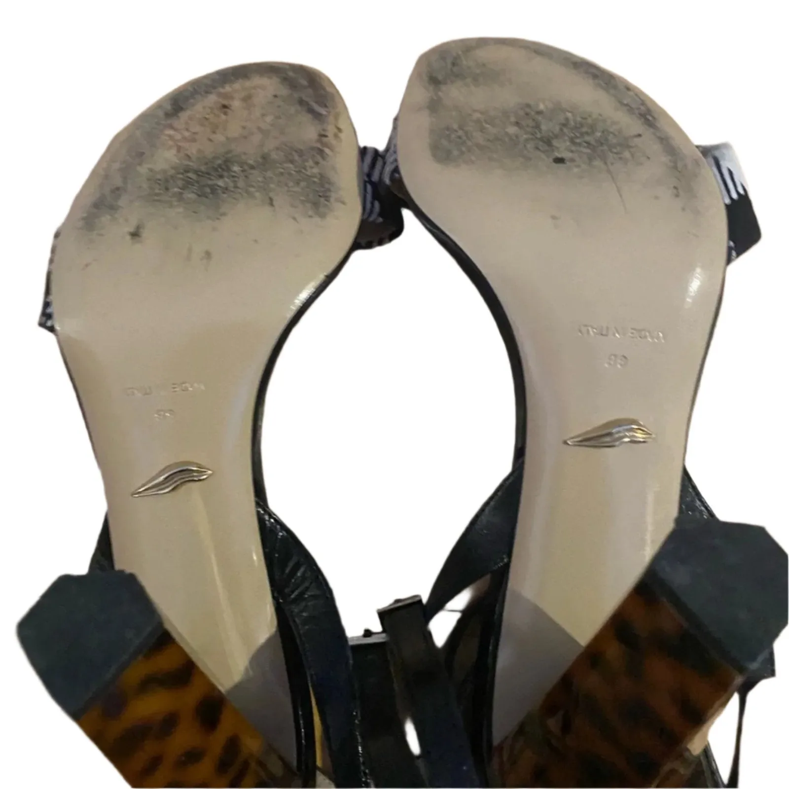Diane Von Furstenberg High Heeled Sandals Size 8