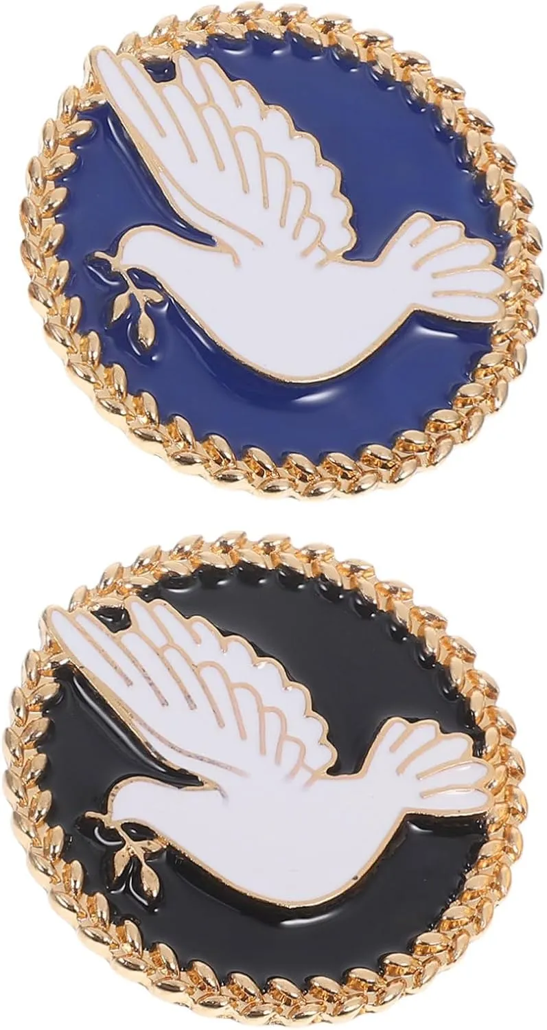 Didiseaon Peace Dove Brooch Pin Prom Jewelry Fashion Jewelry for Women Lapel Pins