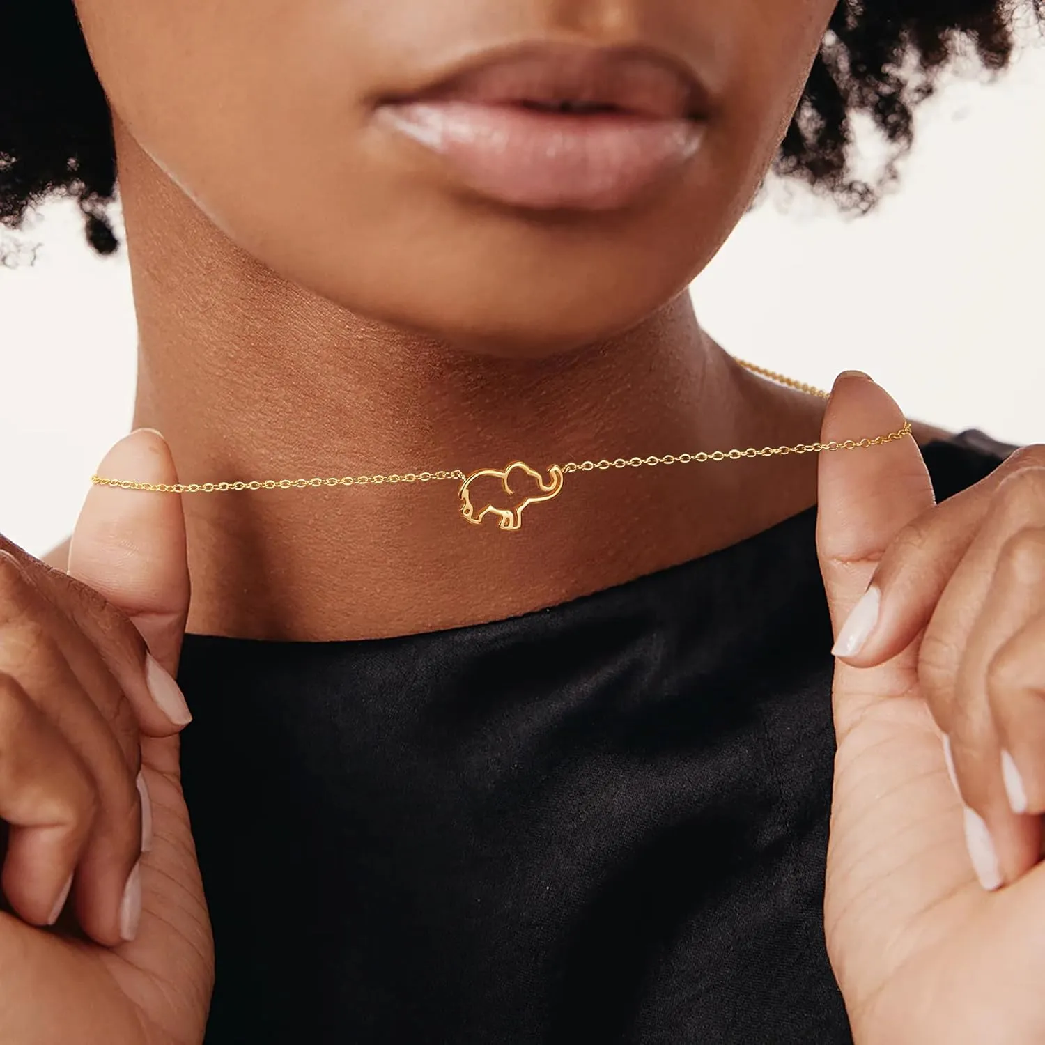 Dremmy Studios Cross Pendant Necklace for Women 14K Gold Plated Cubic Zirconia Evil Eye Butterfly Angel Wing Disc Coin Necklace Minimalist Religious Faith Jewelry Gift for Women