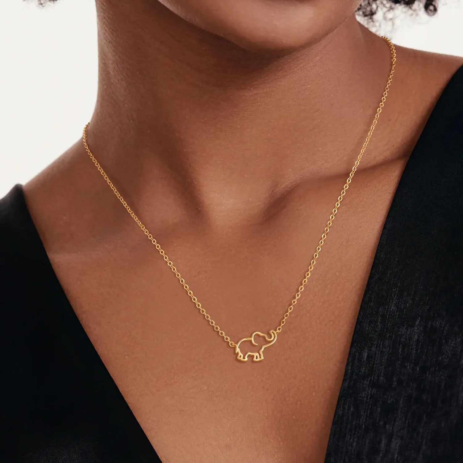 Dremmy Studios Cross Pendant Necklace for Women 14K Gold Plated Cubic Zirconia Evil Eye Butterfly Angel Wing Disc Coin Necklace Minimalist Religious Faith Jewelry Gift for Women