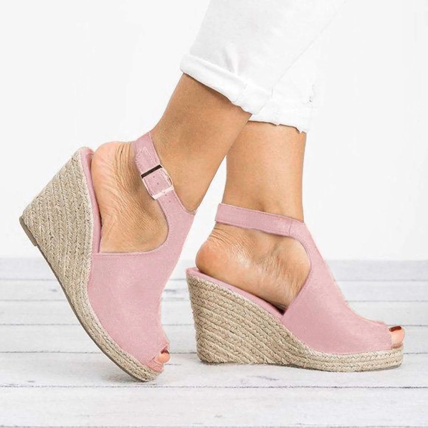 Eduavar Sandals Women Dressy Summer, Sandals for Women Wedge Sandals Ultra-Comfy Breathable Sandals Orthotic Sandals