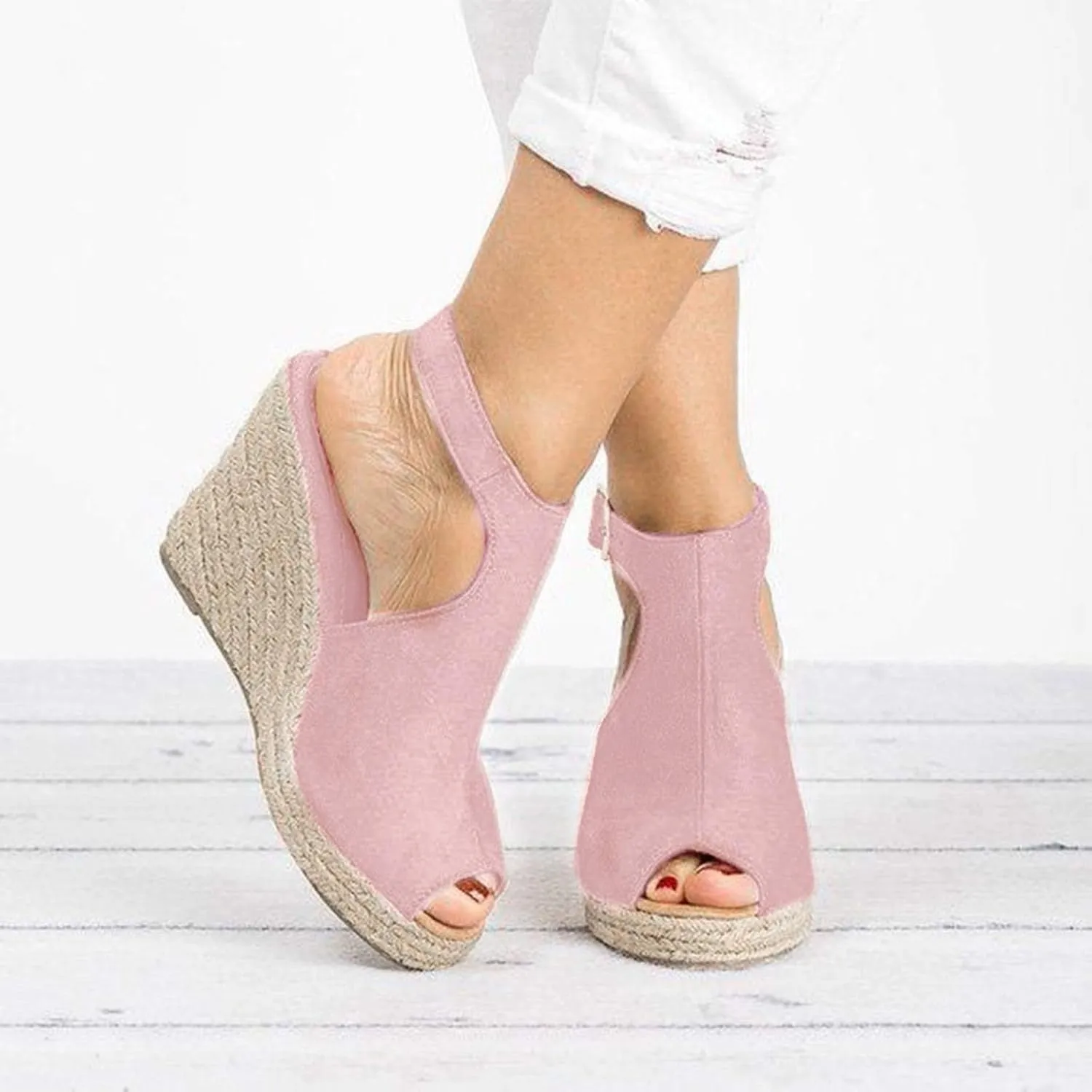 Eduavar Sandals Women Dressy Summer, Sandals for Women Wedge Sandals Ultra-Comfy Breathable Sandals Orthotic Sandals
