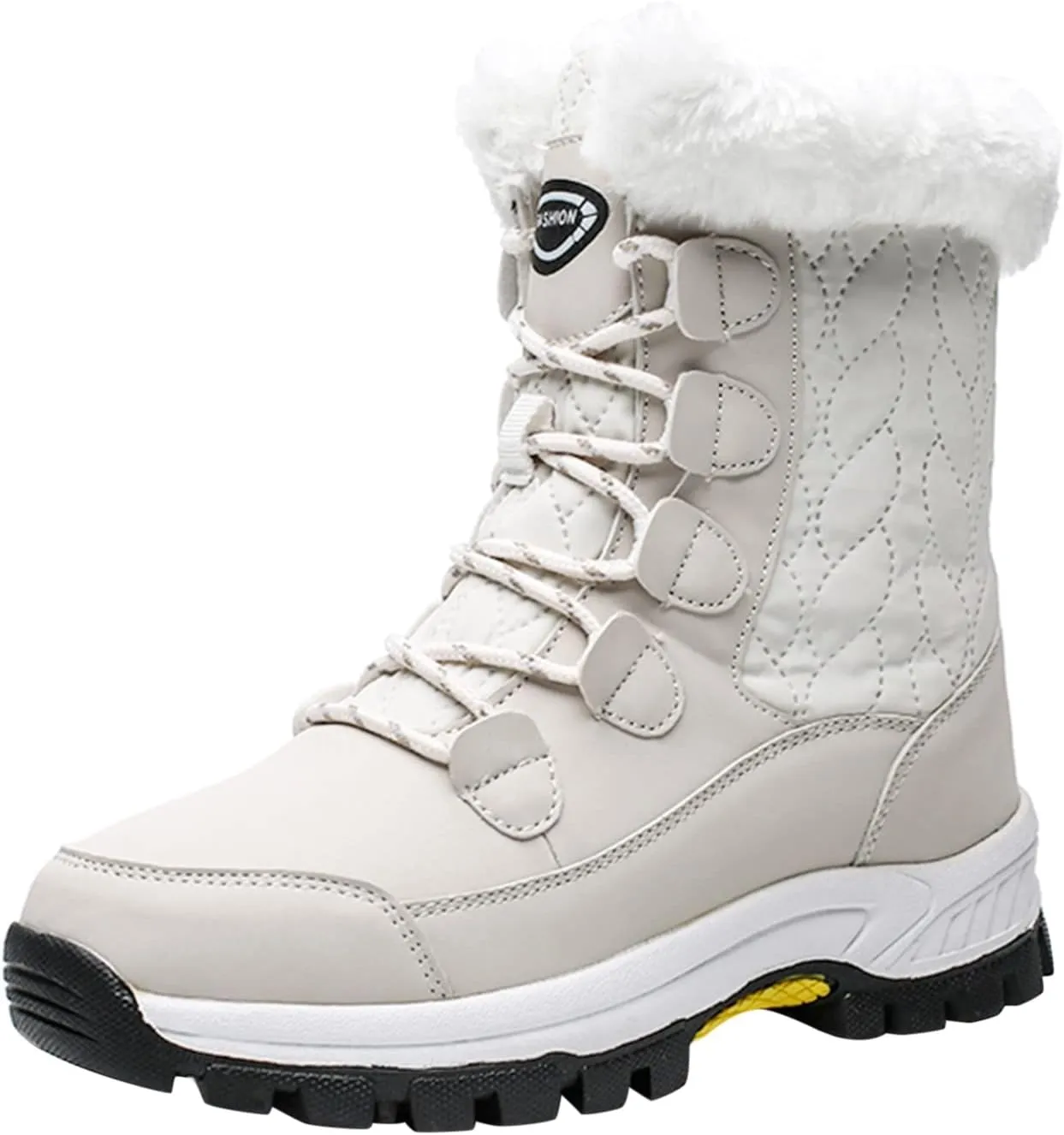Extra Wide Calf Snow Boots for Women Boots Snow for Women 2023 Womens Winter Boots with Fur Waterproof Walking Boots Women Lightweight Botas Impermeables Para Mujer Nieve