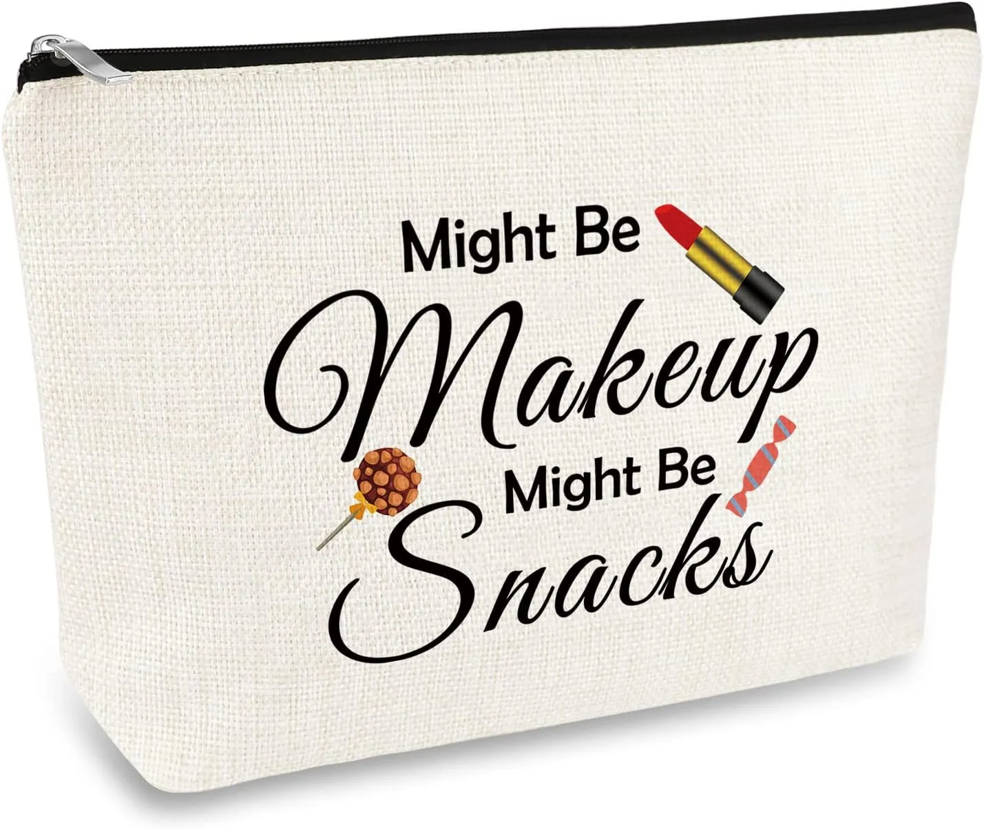 Funny Makeup Bag Gift for Women Teen Girls Best Friends Gift Idea Sister Travel Cosmetic Bag Halloween Christmas Birthday Gift for Friends Sister Daughter Mom Multifunction Pouch Make Up Bag