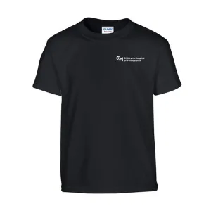 Gildan Youth Heavy Cotton Neutral Color T-Shirt with White Logo