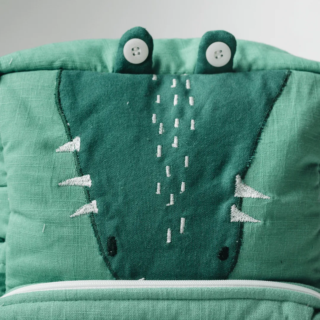 Handcrafted Mr Choms School Backpack (Toddler Bag)