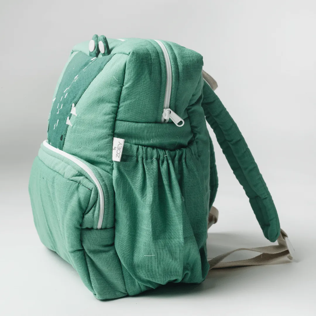 Handcrafted Mr Choms School Backpack (Toddler Bag)