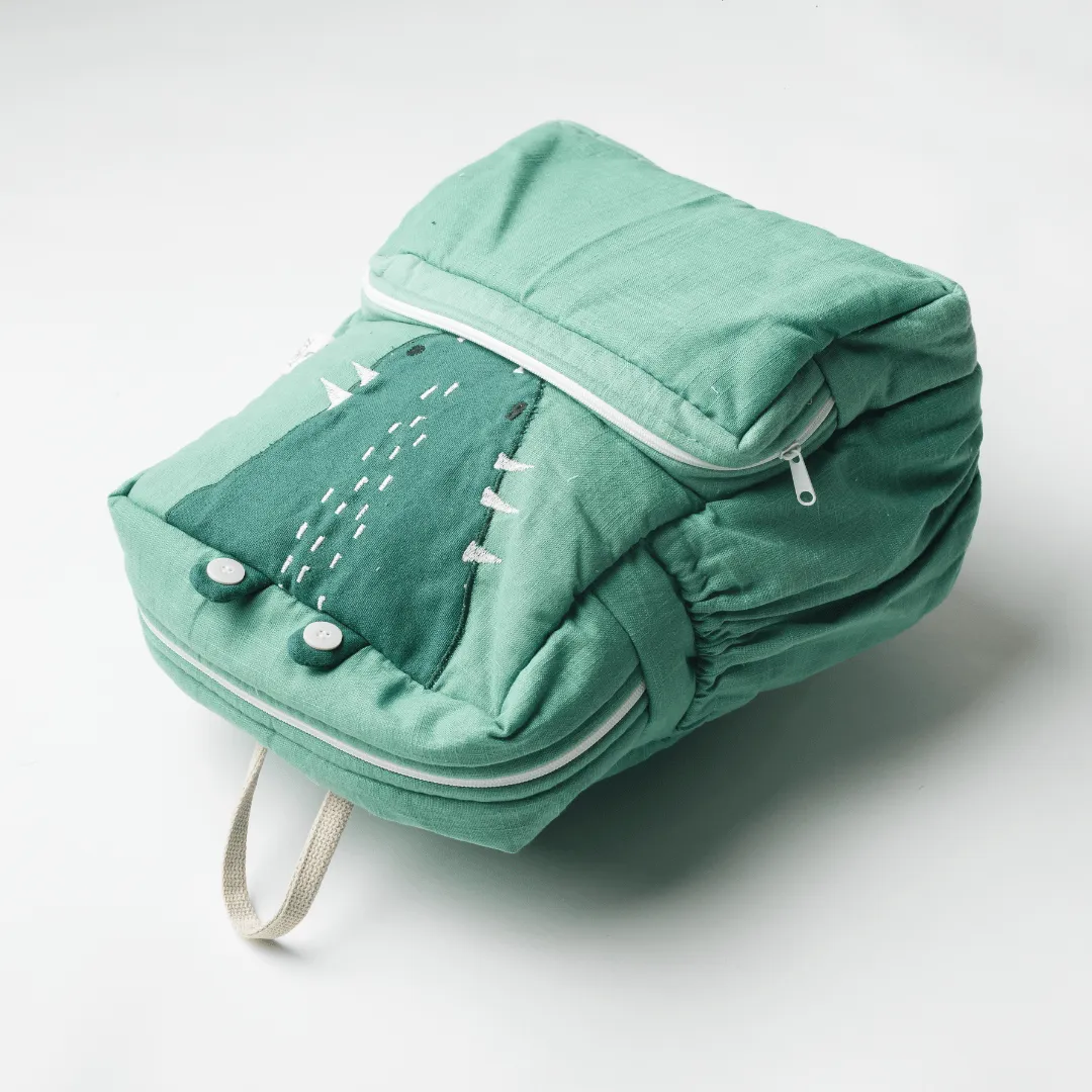 Handcrafted Mr Choms School Backpack (Toddler Bag)