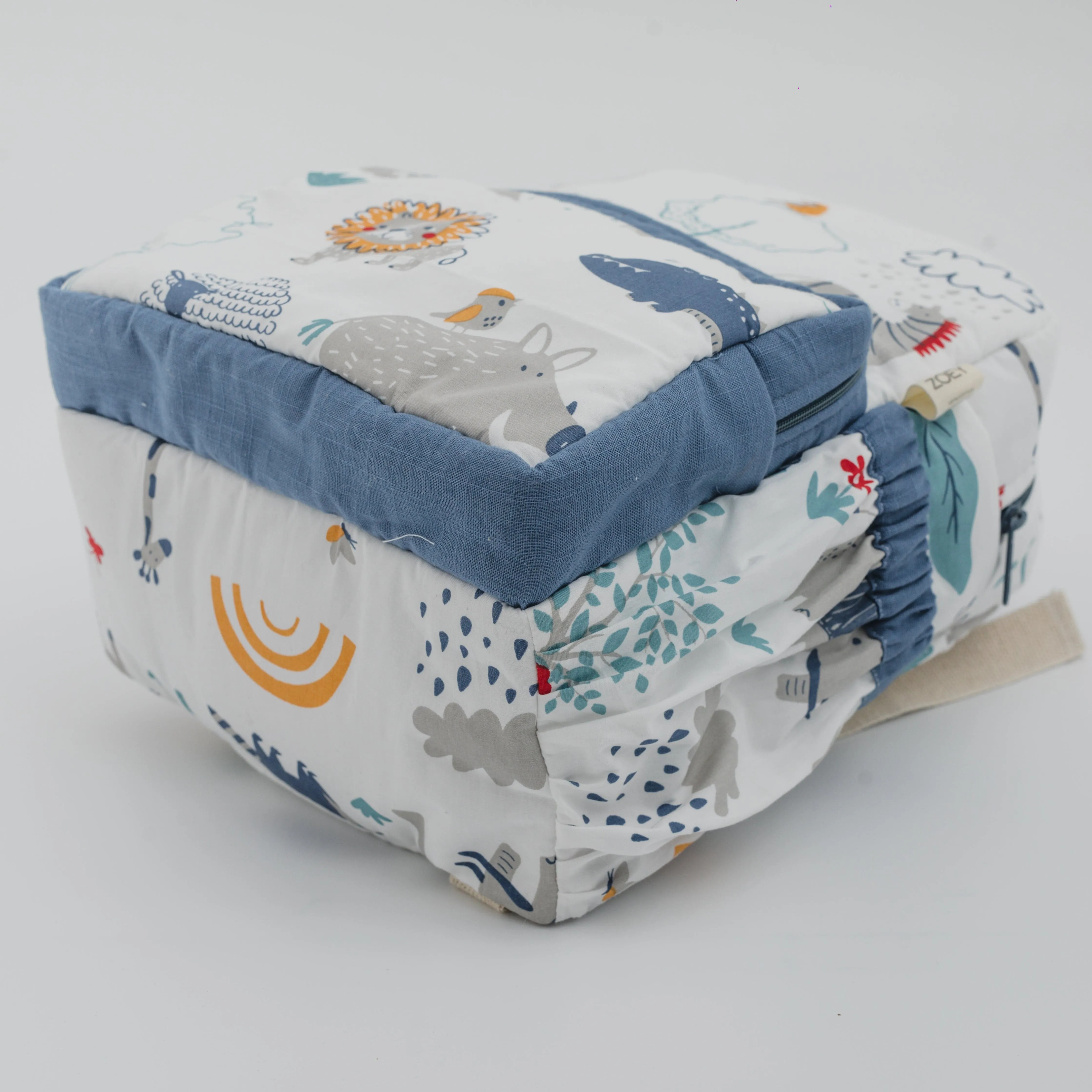 Happy Animal Tribe School Bag (Personalise)