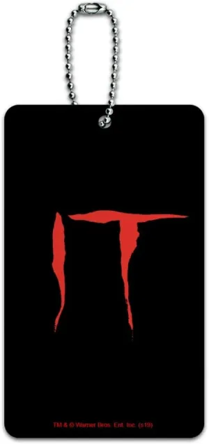 IT Movie Logo Luggage Card Suitcase Carry-On ID Tag