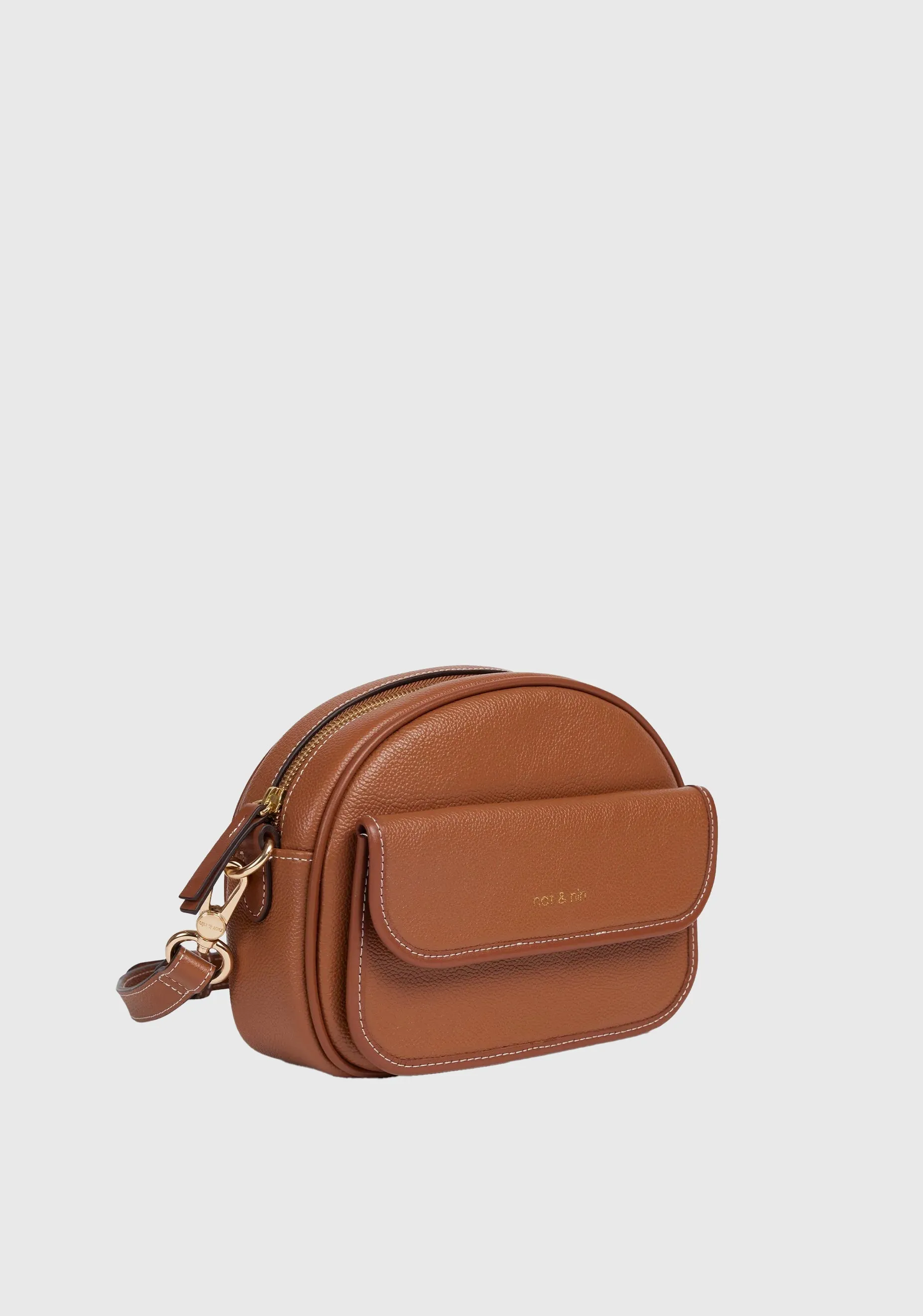 Judy Leather Bag_Hazelnut