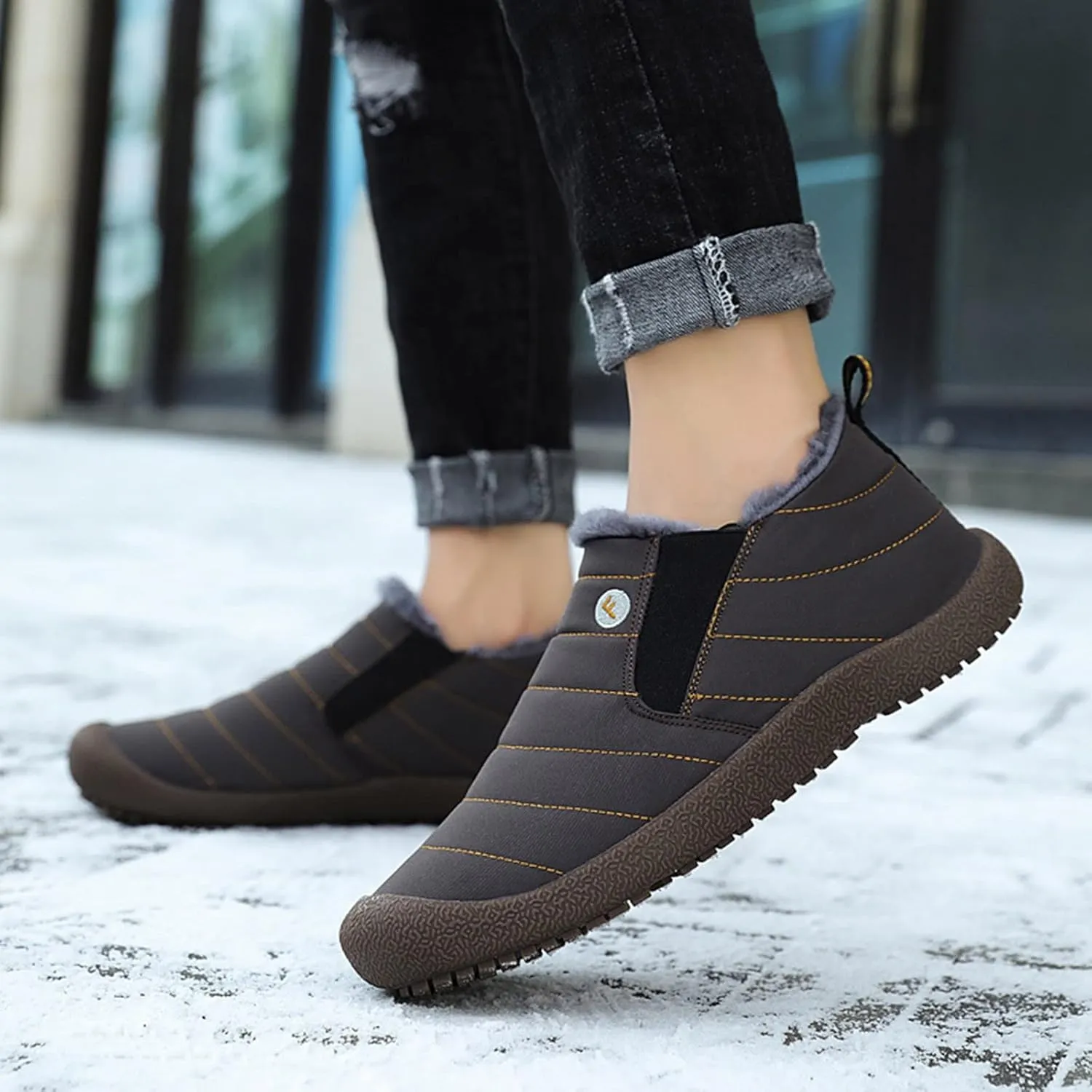 Knee High Insulated Winter Boots for Women Waterproof Snow Womens Snow Boots Size 12 Wide Winter Boots Women Size 8 Cute Snow Boots for Woman Botas De Vestir Para Mujer Elegantes Invierno