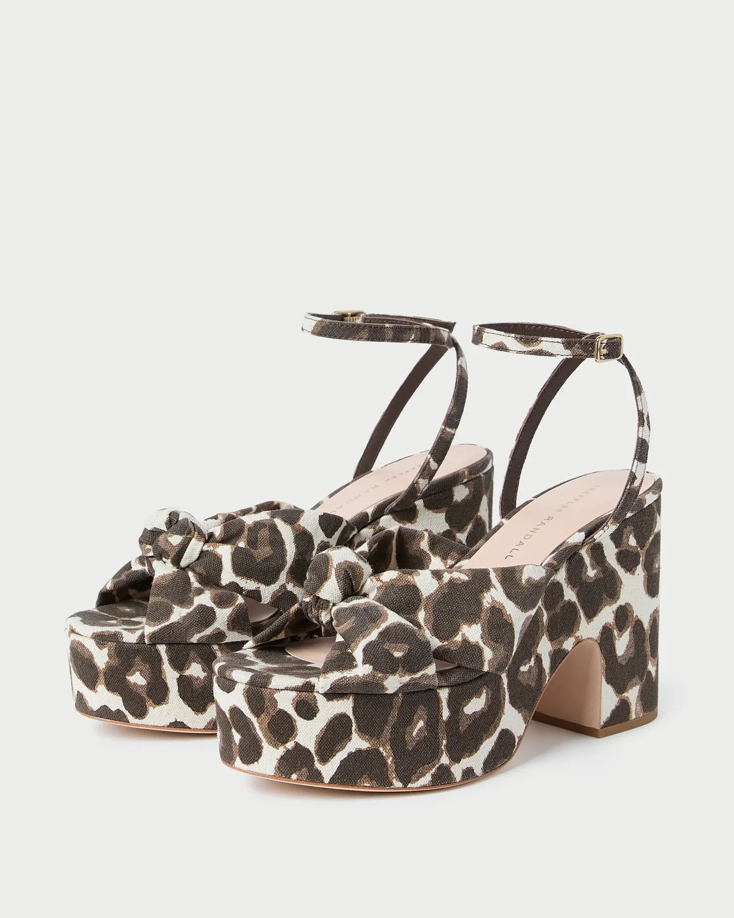 Liza Leopard Platform Heel