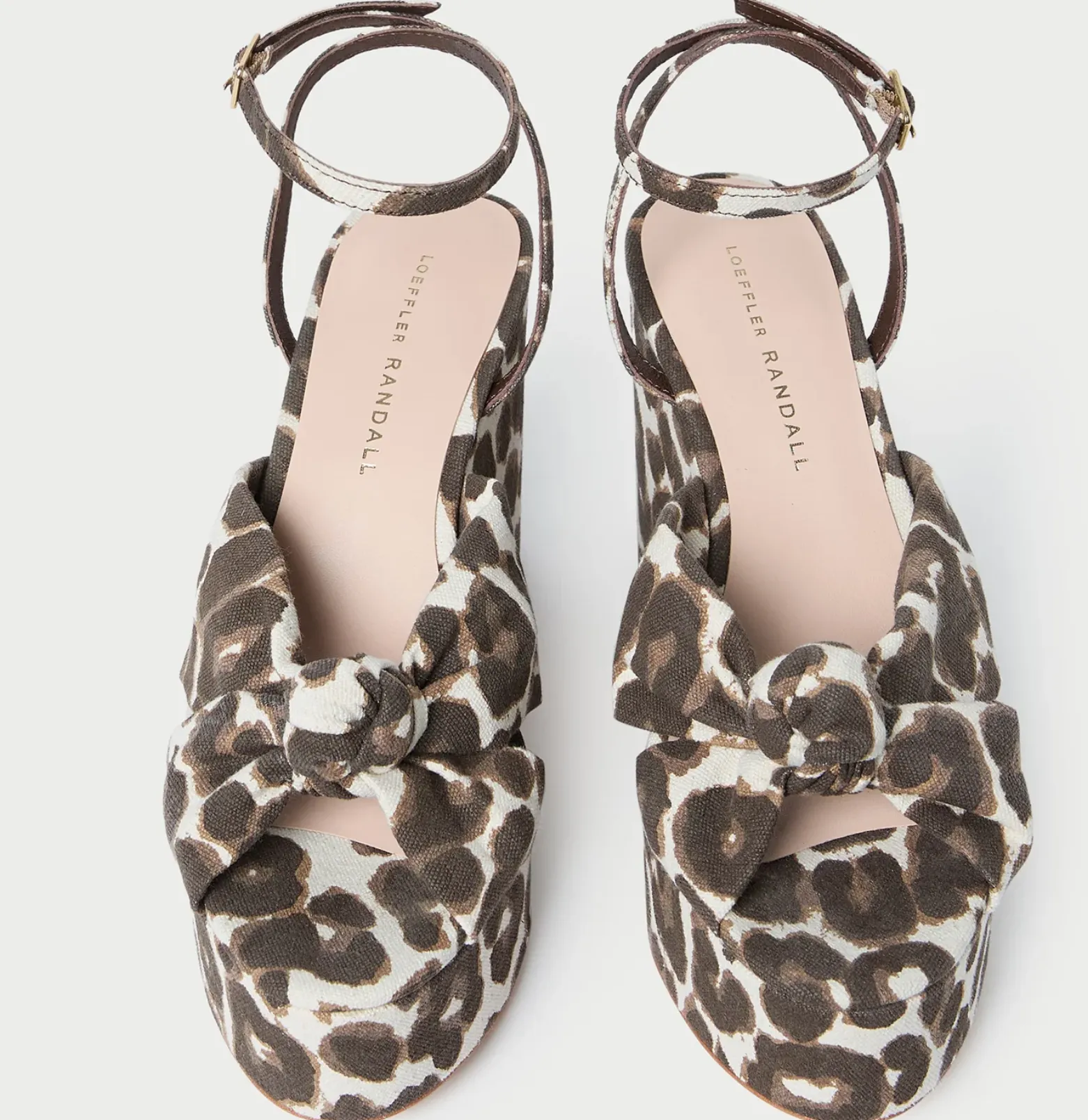 Liza Leopard Platform Heel