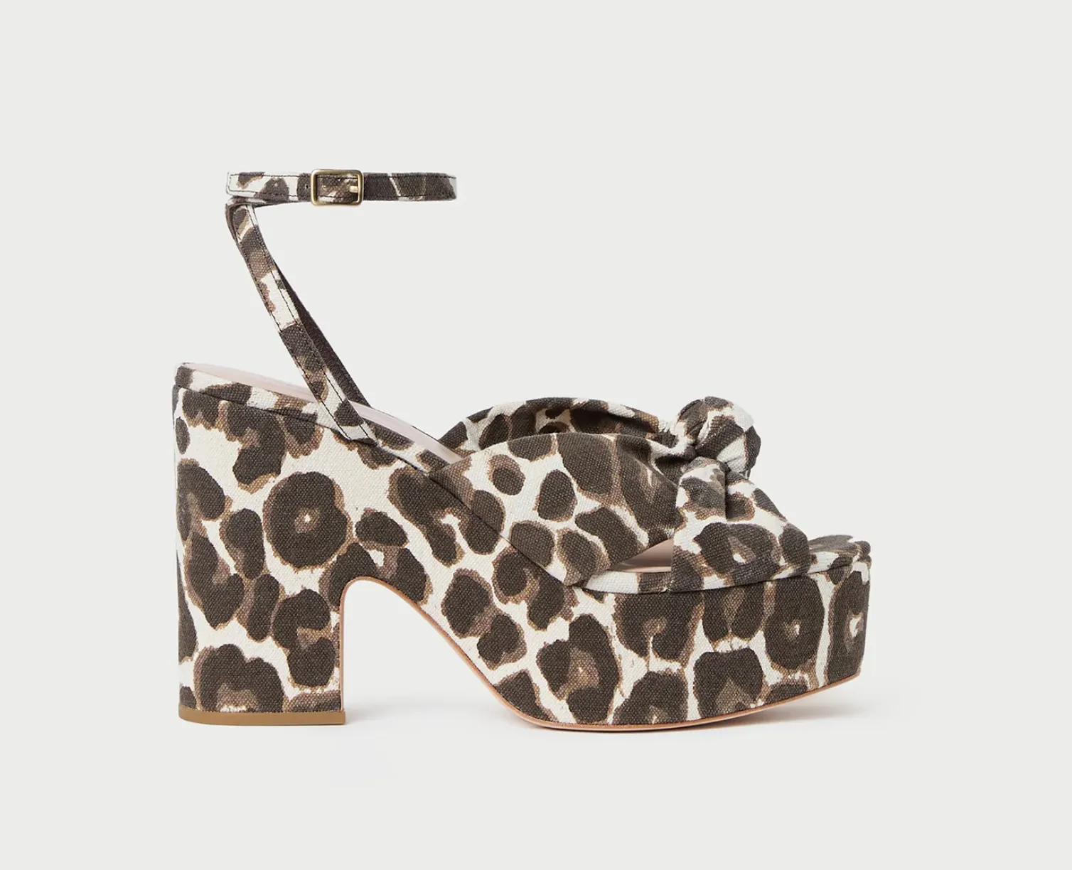 Liza Leopard Platform Heel