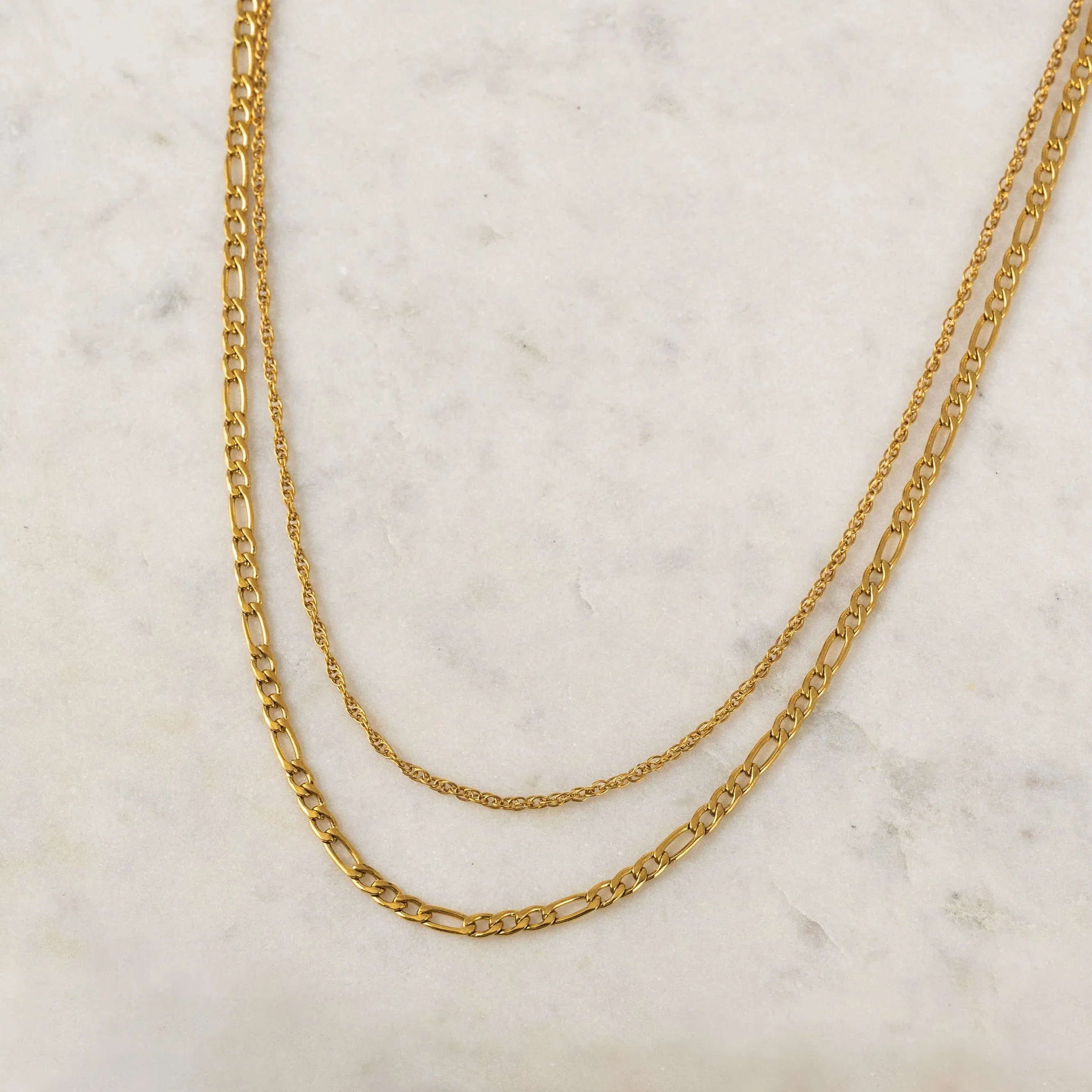 Lover's Tempo Bobbi Waterproof Necklace Gold