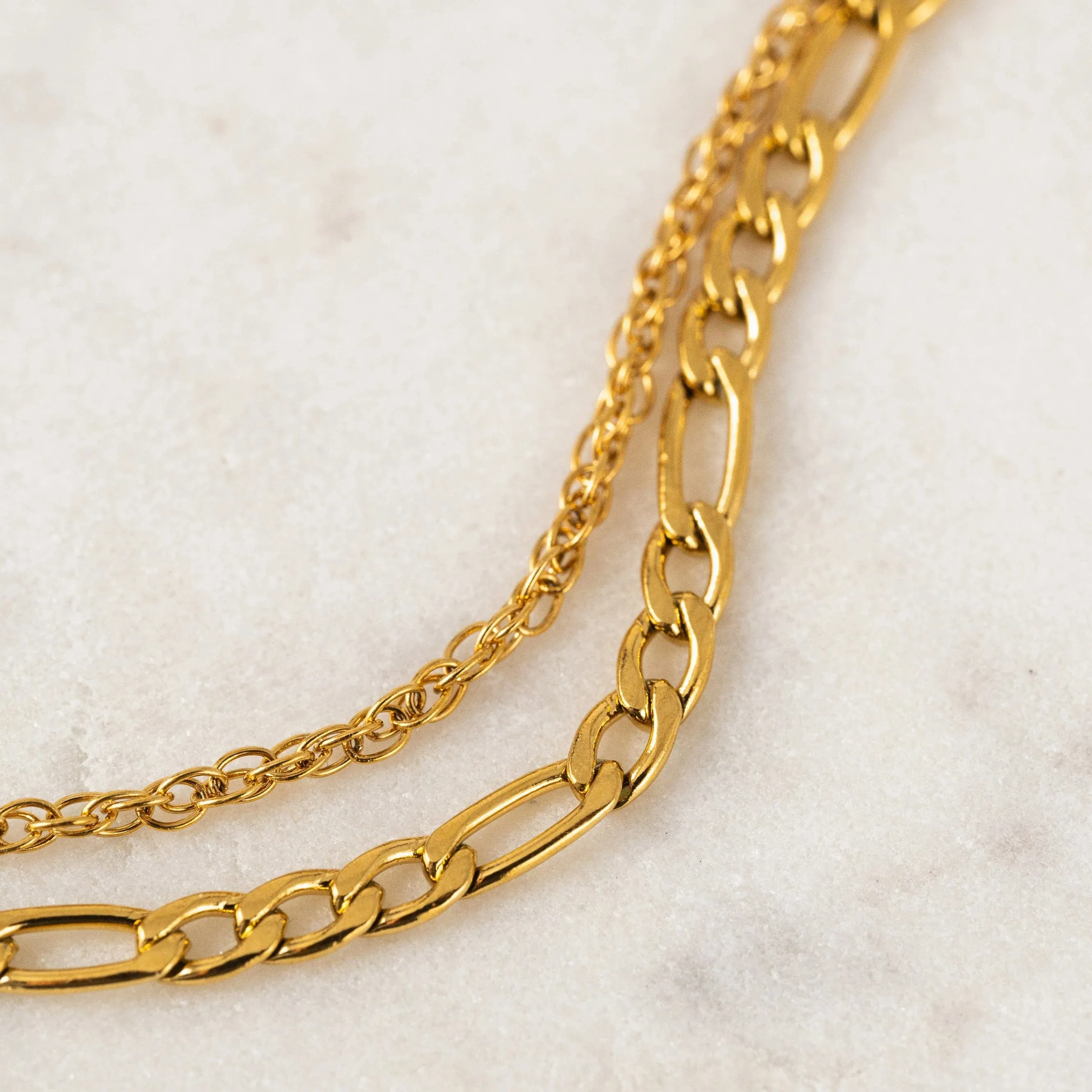 Lover's Tempo Bobbi Waterproof Necklace Gold