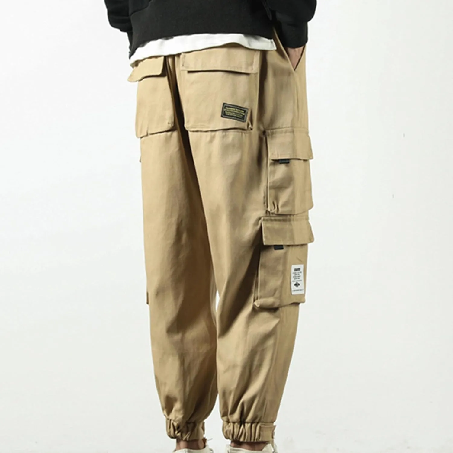 Men Plus Size Baggy Pants Outdoor Casual Pants Active Comfort Pants Hiking Cargo Pants Travel Autumn Trousers