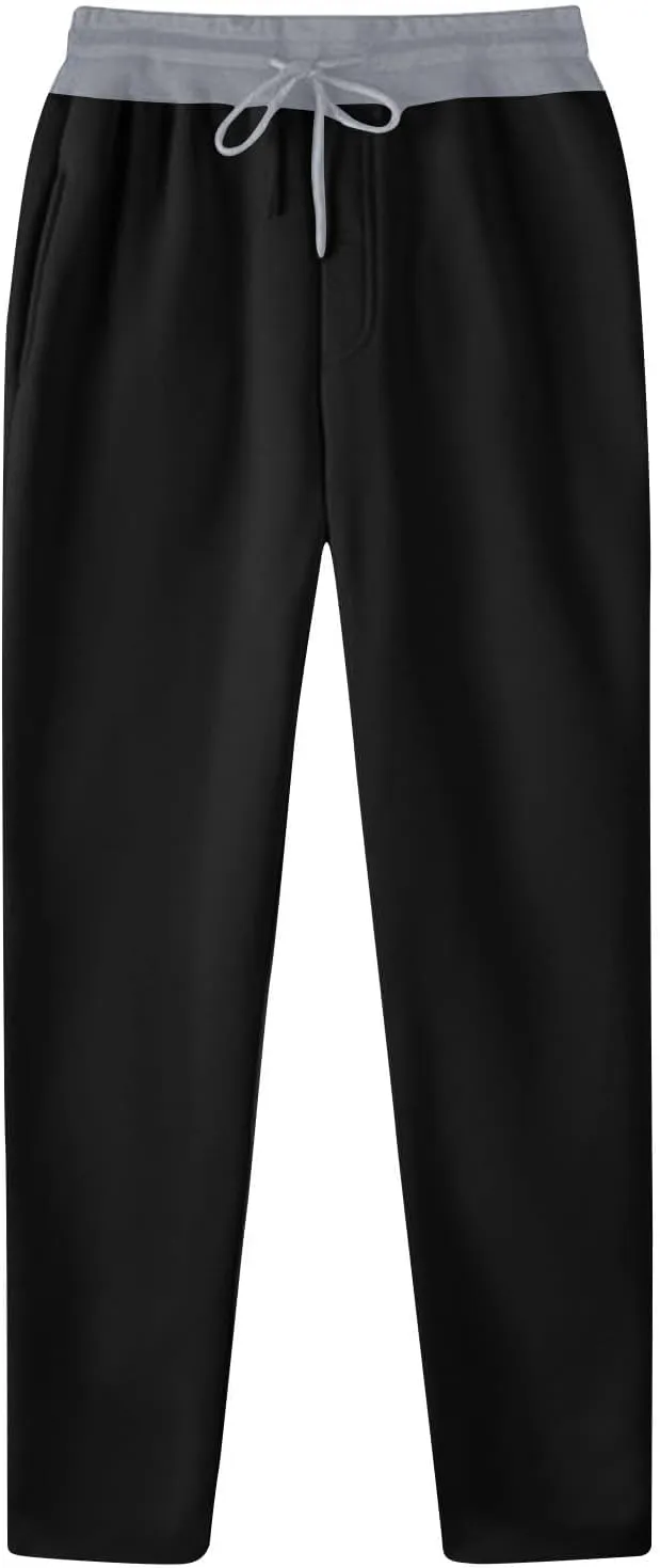 Mens Cargo Pants Men's Casual Pants Sweatpants Solid Color Running Fitness Pants Athletic Lounge Pants Sweat Pants