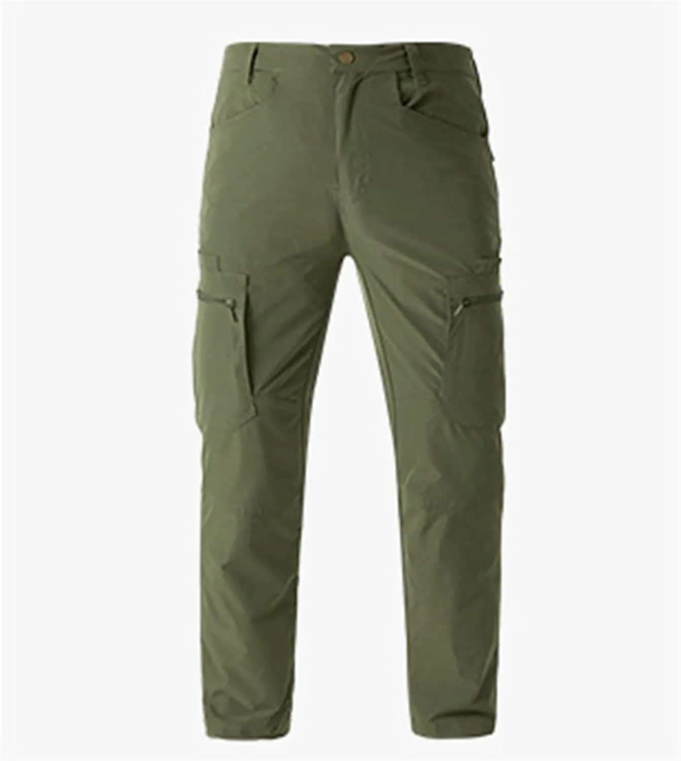 Mens Cargo Pants Slim Fit Men's Hiking Pants Casual Lightweight Joggers Work Pants Multi-Pocket Military Pants