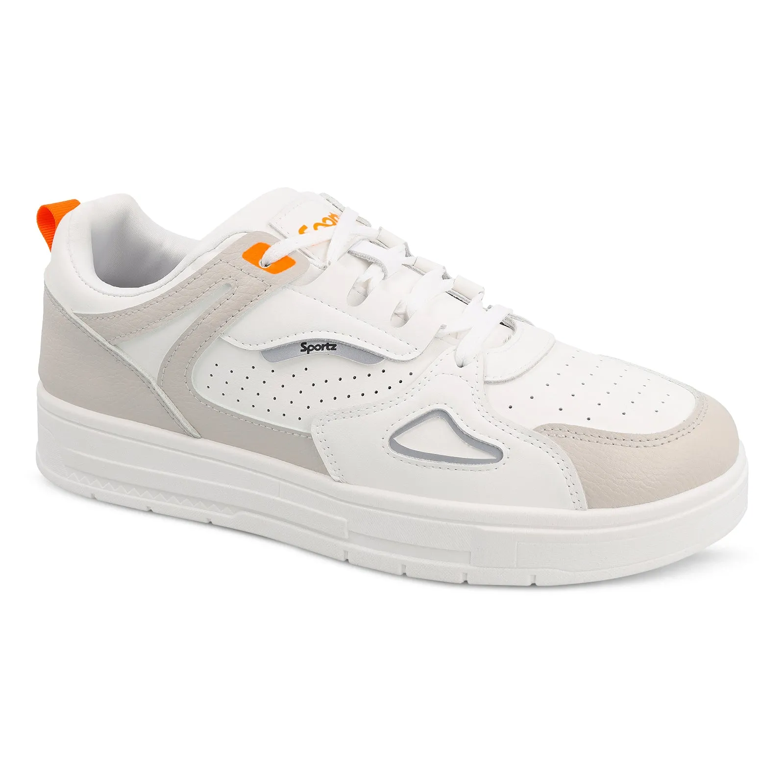 Men's Sports Sneakers - WY3497 White Grey