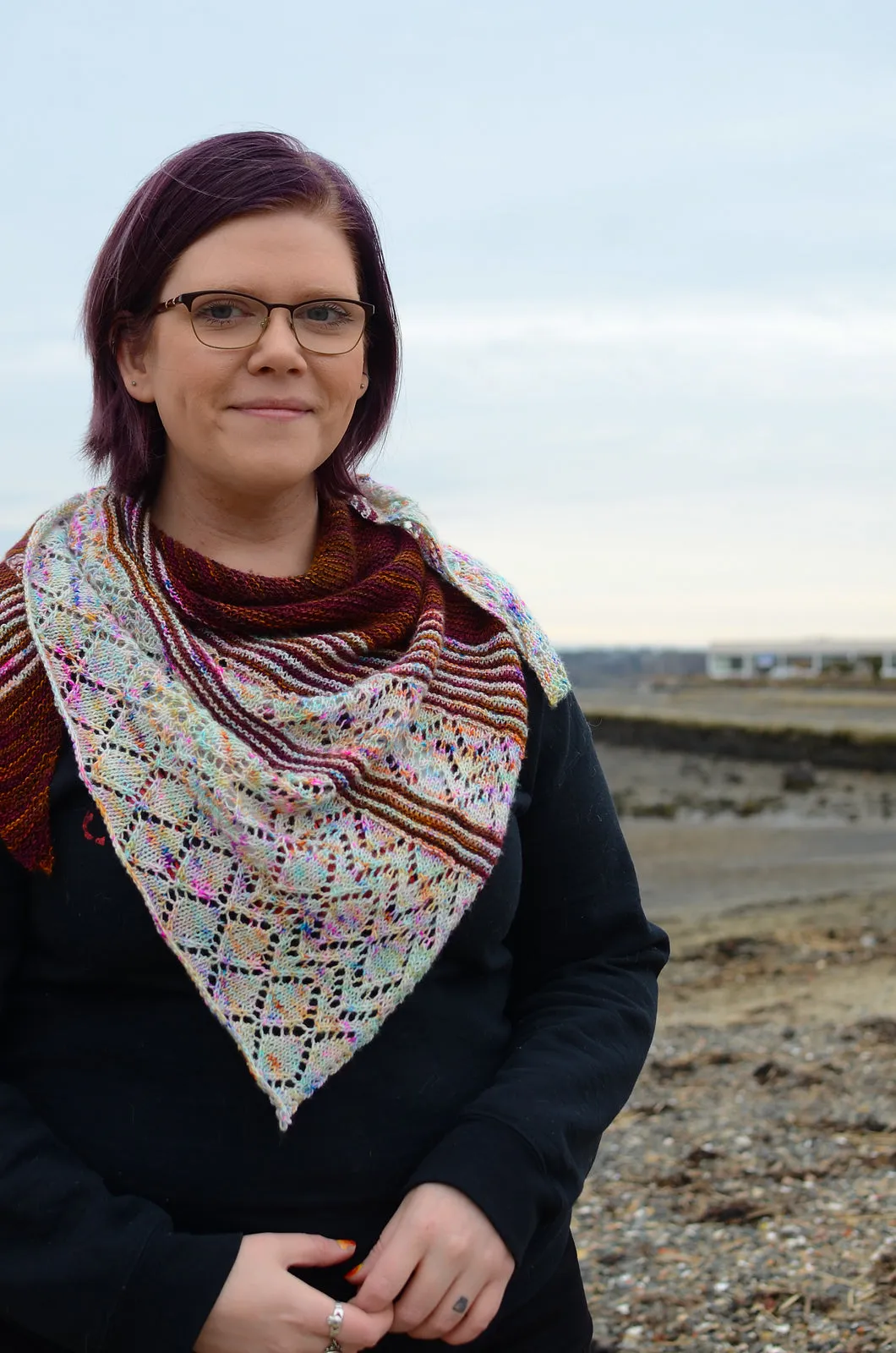 Morning Dew Shawl Knitting Pattern - Digital Download