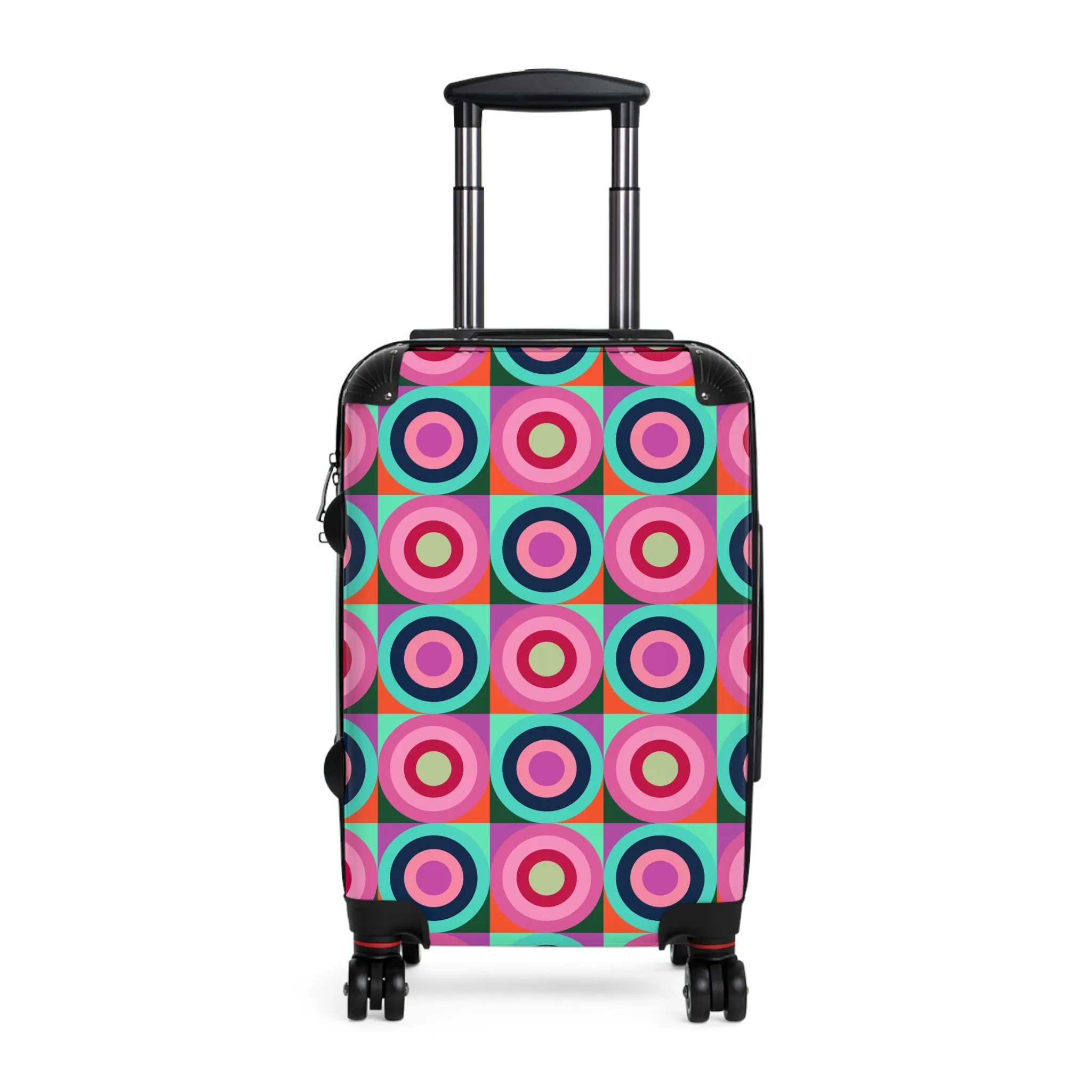Multi Color Circle PatternSuitcase