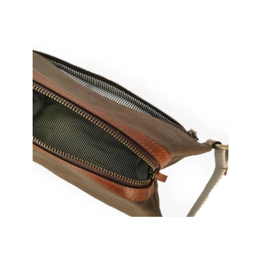 Nappa Dori Khaki Belt Bag Canvas