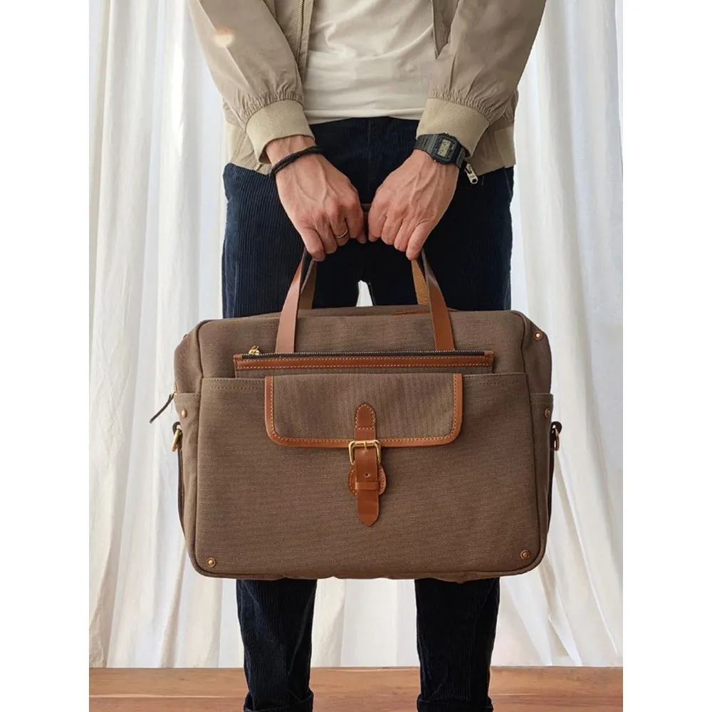 Nappa Dori Khaki Viceroy Bag