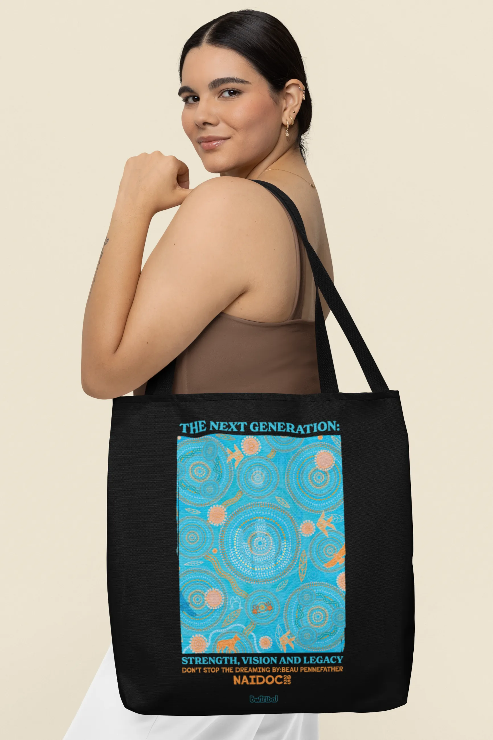 Never Stop the Dreaming - NAIDOC 2025 Canvas Tote Bag