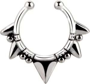 Nose Jewelry, Cartilage Piercing Jewelry Stainless Steel 1Pc 1.6mm Thickness C Shape Punk Style Piercing Jewelry Vacation Gift for Men and Women