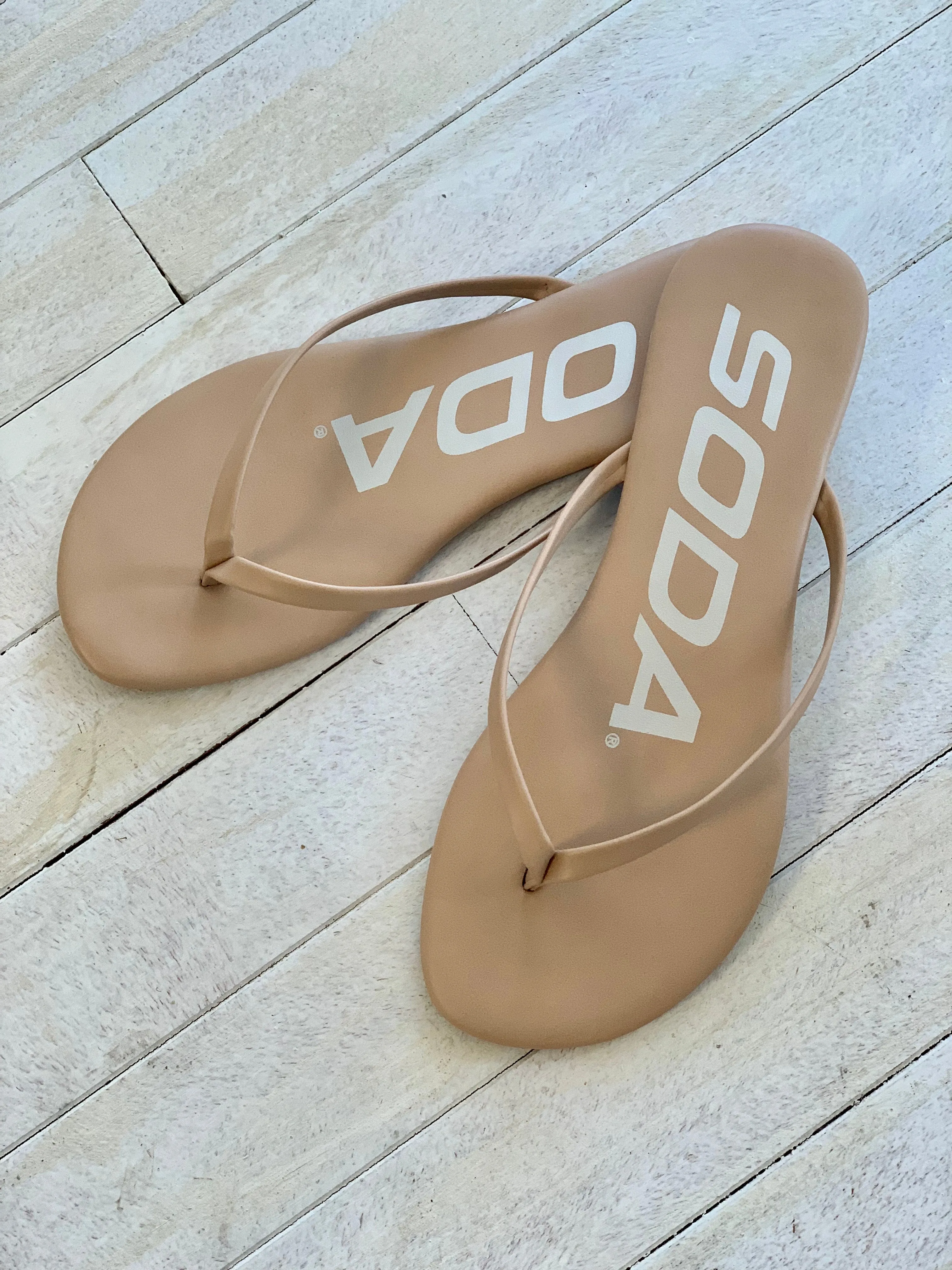 Nude Flip-Flop Slipper
